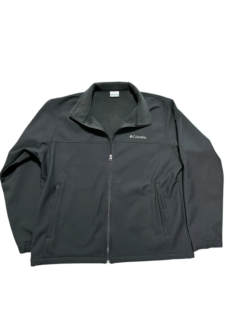 Columbia Black Lightweight Full-Zip Jacket XL